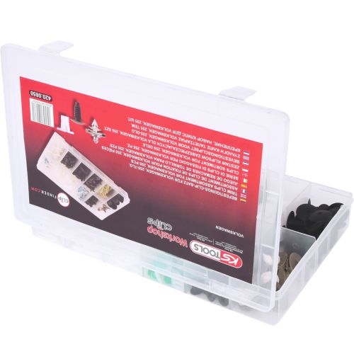 Assortiment d'agrafes pour Volkswagen 255 pièces KS TOOLS 420.0850 photo du produit Secondaire 4 L