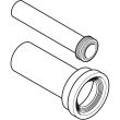 Kit de raccordement 40cm pour WC suspendu GEBERIT 152.403.16.1 photo du produit Secondaire 2 S