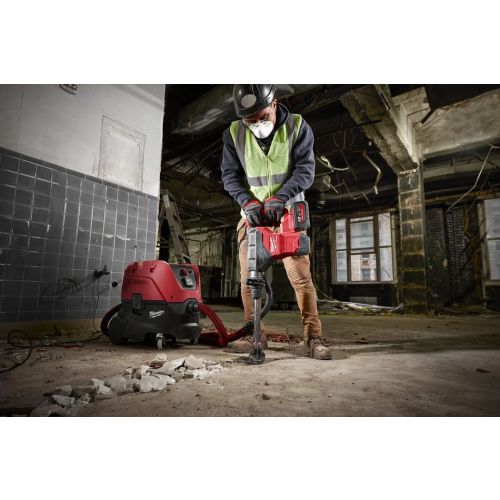 Perfo-burineur SDS-Max 18 V Milwaukee M18 FHM-121C + batterie 12 Ah + chargeur en coffret MILWAUKEE 4933464894 photo du produit Secondaire 3 L