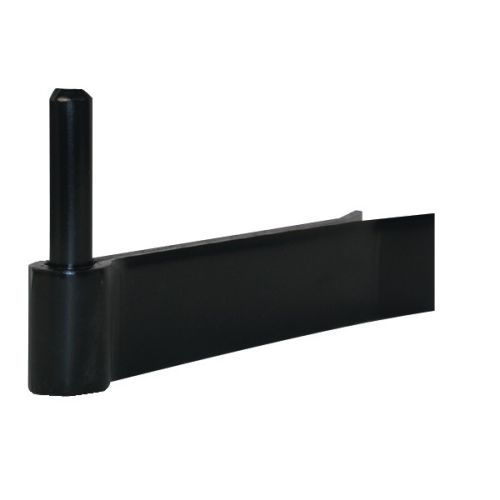 Gond de volet à sceller 2 lames 40 x 5 x 120 mm diamètre 14 mm cataphorèse noire TORBEL 6145144 photo du produit Principale L