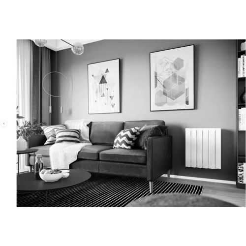 Radiateur électrique 1000W OROSI horizontal blanc - SAUTER - 80162918 pas cher Secondaire 6 L