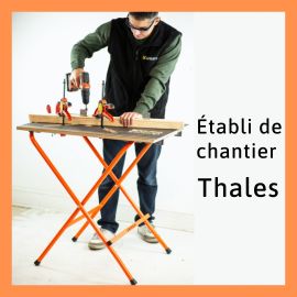 Etabli de chantier pliant THALES Mondelin - 500700 photo du produit Principale M