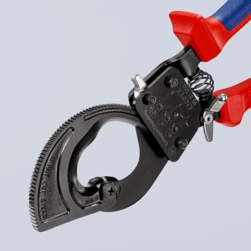 KNIPEX PINCE COUPE-CABLES A CLIQUET 315MM Ø45MM - 95 32 315 A