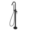 Mitigeur bain-douche sur colonne ADAGIO 918503DNM noir mat avec ensemble de douche - RAMON SOLER - 91C306309 pas cher