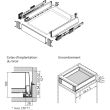 Set attache façade à l'anglaise MERIVOBOX tiroir M - BLUM - SET470BLS pas cher Secondaire 1 S