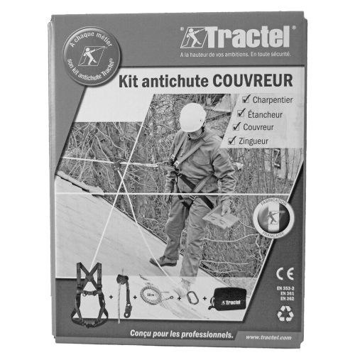 Kit antichute COUVREUR TM/L - TRACTEL - 70162 pas cher Secondaire 1 L