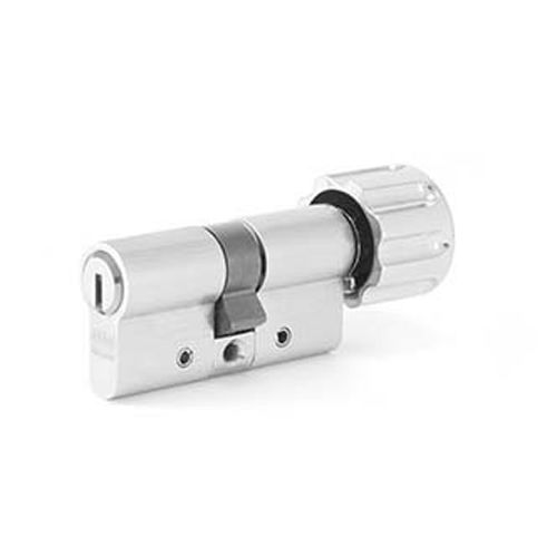 Cylindre &agrave; bouton standard KESO 2000 60 mm finition Gris - JPM - 21819C-02-0ASN pas cher