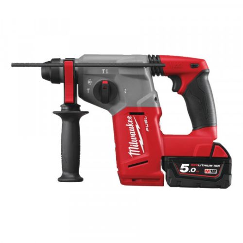 Perforateur SDS Plus 18 V M18 CH-502C 2,5J + 2 batteries 5 Ah + chargeur + coffret standard MILWAUKEE 4933451518 photo du produit Secondaire 2 L