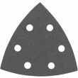 Boîte de 5 disques abrasifs triangle 93mm grain 180 - BOSCH - 2608605603 pas cher