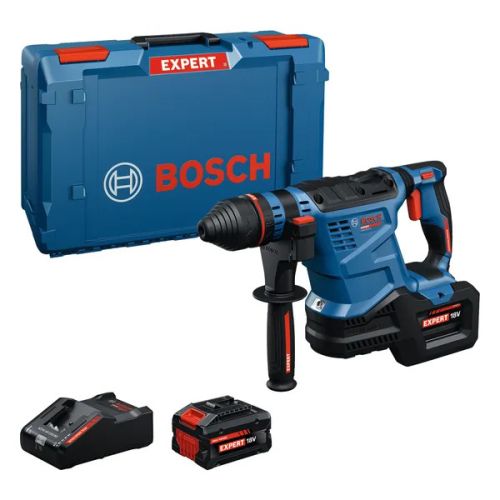 Perforateur SDS-Plus 18 V EXBH18V-32F Biturbo Brushless + 2 batteries 8 Ah + chargeur + coffret XL-BOXX BOSCH EXPERT 0611922102 photo du produit