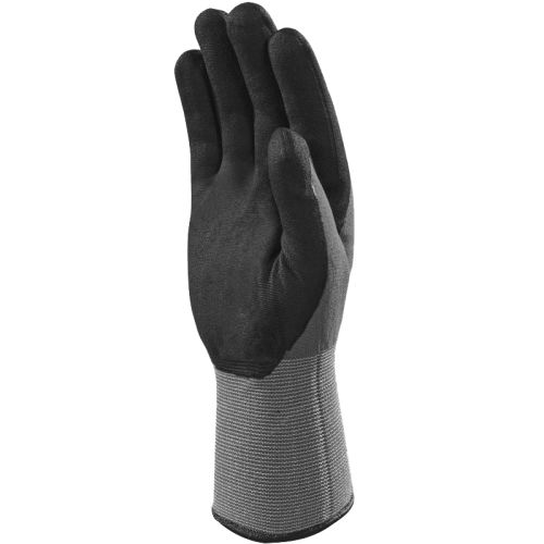 Gants tricot polyamide Spandex enduit paume nitrile/polyuréthane T8 - DELTA PLUS - VE726NO08 pas cher Secondaire 1 L