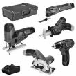 Pack de 5 outils 12V (GST70/GOP12/GSA14/GSR12/GKS26) + 3 batteries 3Ah + chargeur + coffret L-BOXX - BOSCH - 0615A0017C pas cher