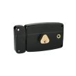 Serrure monopoint en applique ERCY horizontal p&ecirc;ne en laiton 5G photo du produit