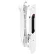 Fermeture encastrée double silène à cylindre blanc LA CROISEE DS DS6796-036 photo du produit