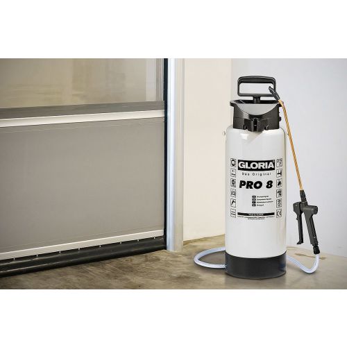 Pulvérisateur à pression spécial Pro 8 cuve plastique 8l - GLORIA - 163107 pas cher Secondaire 1 L
