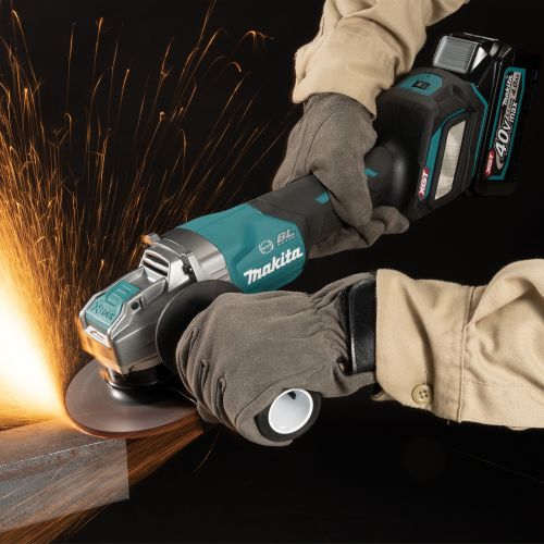 Meuleuse d'angle XGT 40 V D125 mm avec 2 batteries 4 Ah MAKITA GA044GM203 photo du produit Secondaire 11 L