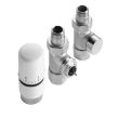 Kit robinetterie thermostatique droit blanc - ACOVA - 841068 pas cher