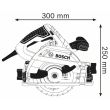 Scie circulaire 1350W GKS 55+ GCE Professional + coffret L-BOXX BOSCH 0601682101 photo du produit Secondaire 1 S