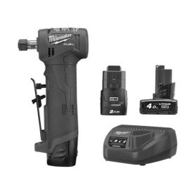 Meuleuse droite coudée 12V Milwaukee M12 FDGA-422B + 2 batteries (2 - 4 Ah) + chargeur - 4933471439 pas cher Principale M