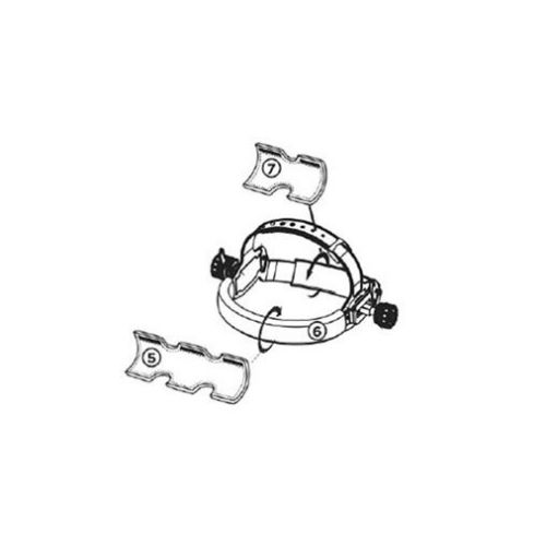 Bandeau confort arri&egrave;re 2 pi&egrave;ces - OPTREL - OP5004.020 pas cher Secondaire 2 L