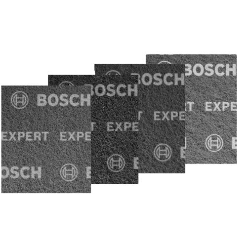 Abrasif rectangle non-tissé Expert N880 pour ponçage manuel 115x140mm Gros - BOSCH - 2608901218 pas cher