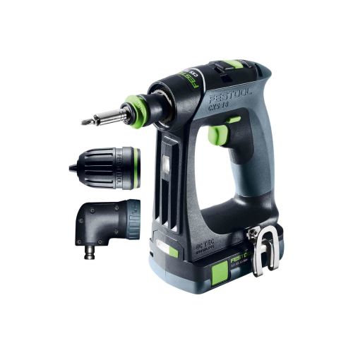 Perceuse-visseuse 18 V CXS 18 C 3,0-SET + 2 batteries 3 Ah + chargeur + coffret Systainer SYS3 FESTOOL 576884 photo du produit Secondaire 1 L