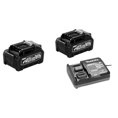 Scie circulaire 40V + 2 batteries 4 Ah + chargeur + coffret MAKPAC - MAKITA - HS004GM202 pas cher Secondaire 2 L