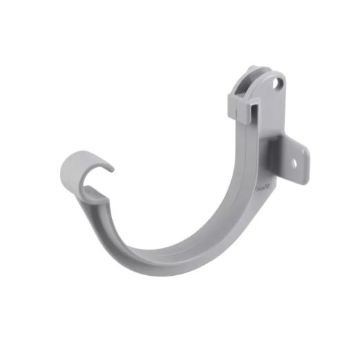 Crochet bandeau gris pour goutti&egrave;re demi-ronde &agrave; joints LG16 NICOLL GB1 pas cher