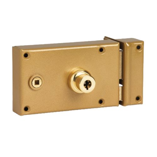 Serrure monopoint en applique horizontal fouillot cylindre de 45 mm 5 à ailettes droite POLLUX 202510D photo du produit Principale L