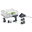 Perceuse-visseuse 10,8 V TXS + 2 batteries 2,6 Ah + chargeur + coffret SYSTAINER - FESTOOL - 576102 photo du produit