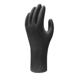 Gants antistatiques à usage unique Showa 100 % nitrile sans poudre 7550 photo du produit Principale M