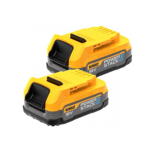 Pack 2 batteries POWERSTACK XR 18 V 1,7 Ah Li-ion DEWALT DCBP034E2-XJ photo du produit Principale L