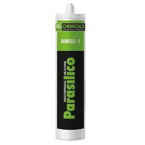 Silicone DL Chemicals Parasilico AM85-1 300 ml RAL 9010 blanc pur  100030 photo du produit