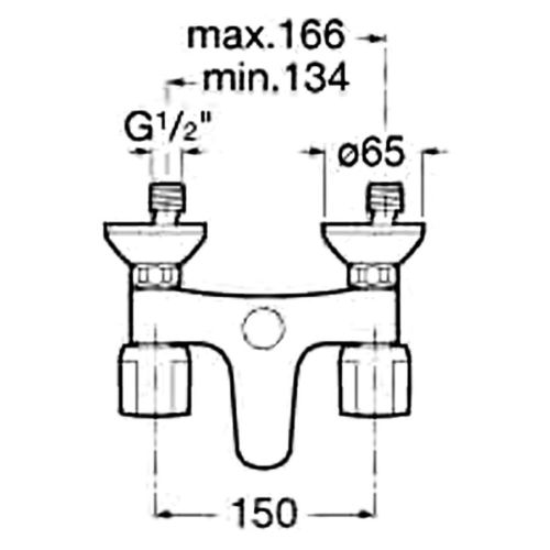 Mélangeur bain-douche NIAGARA bicommande sans raccord - ROCA - A5A0270C00 pas cher Secondaire 1 L