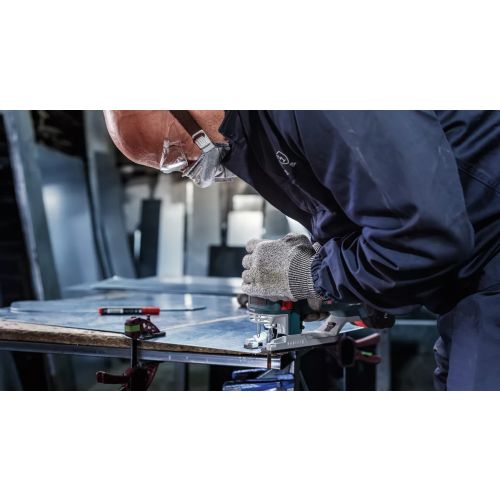 Lot de 5 lames de scie sauteuse PRO BIM Speed m&eacute;tal 92 mm pas 0,8 mm BOSCH 2608655104 photo du produit Secondaire 4 L