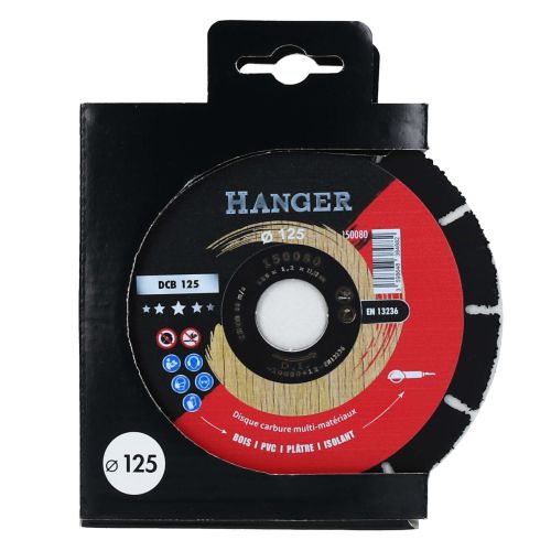 Disque carbure multi-matériaux 125mm - Hanger - 150080 pas cher Secondaire 2 L