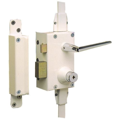 Mécanisme 3 points SUPER-SURETE vertical fouillot sans bille blanc gauche - BRICARD - 1101002 pas cher