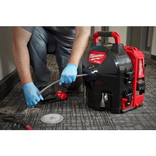 Déboucheur à section et à tambour 18 V FUEL M18 FFSDC10-0 10 mm (sans batterie ni chargeur) MILWAUKEE 4933459707 photo du produit Secondaire 21 L
