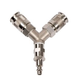 Raccord pneumatique Y KS Tools pour connecter 2 outils pneumatiques - 165.0117 photo du produit Principale M