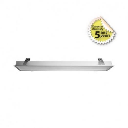 Linéaire LED encastrable LINEO ENCASTRE prismatique 600 mm 24 W 4000 K MIIDEX LIGHTING 75755 photo du produit