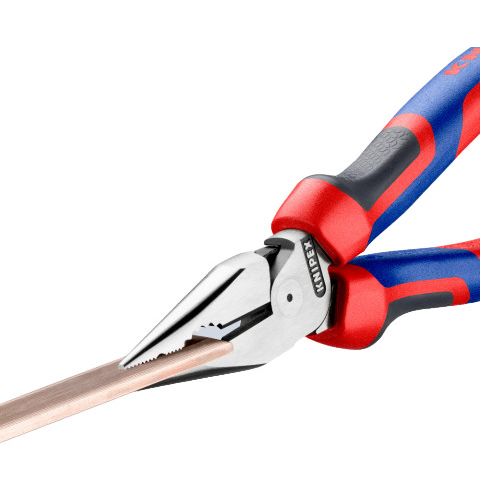 Pince universelle 1/2 ronde 185 mm KNIPEX 08 22 185 photo du produit Secondaire 4 L