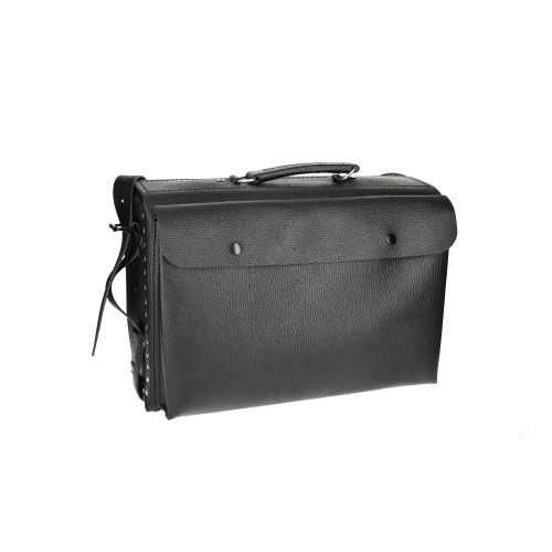 Sac porte-outil noir en cuir avec porte-documents 41 x 28 x 15 cm - HANGER - 510011 pas cher Secondaire 1 L