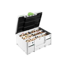 Assortiment de DOMINO en hêtre Festool DS 4/5/6/8/10 1060 BU + coffret SYSTAINER – 576794 photo du produit Principale M