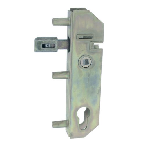 Serrure à encastrer GJ axe 40mm carré 8mm zingué jaune - TIRARD - GJ701306 pas cher