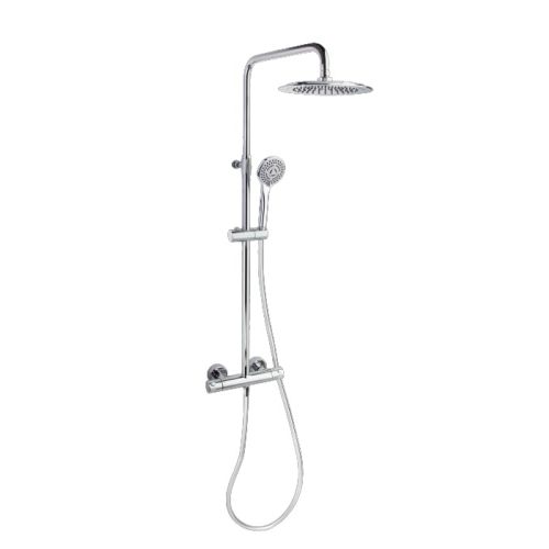 Colonne de douche thermostatique THESSALYS 3 jets Ø240 - GARIS - H02-COL-THM photo du produit Secondaire 3 L