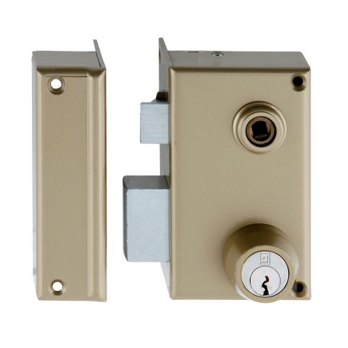 Serrure monopoint en applique MX4500 5 goupilles 5G verticale fouillot C45 gauche - HERACLES - MX-4551-5G-2 pas cher