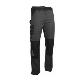 Pantalon bicolore SULFATE multipoches gris/noir T60 - LMA LEBEURRE - 1622 pas cher Principale M