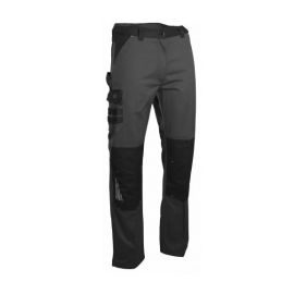 Pantalon bicolore SULFATE multipoches gris/noir T36 - LMA - LEBEURRE 1622 T36 pas cher Principale M