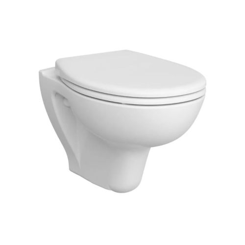 Pack WC suspendue S20 Round sans bride abattant standard VITRA 7644B003-6079 photo du produit