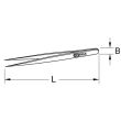 Pince brucelle TITANPLUS 150 mm KS TOOLS 965.1301 photo du produit Secondaire 1 S